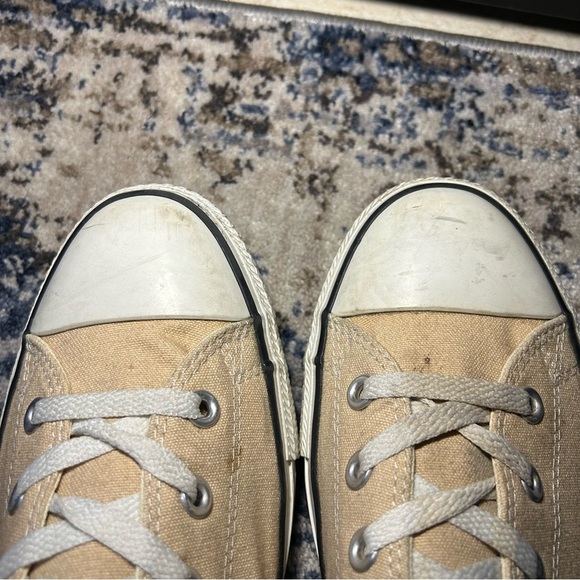 Converse All Star Chuck Taylor M12 Cream High Top Canvas Sneakers Size 12 Men’s - Picture 8 of 12